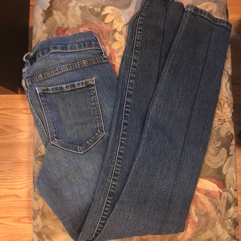 Old Navy original mid rise dark blue taille jeans